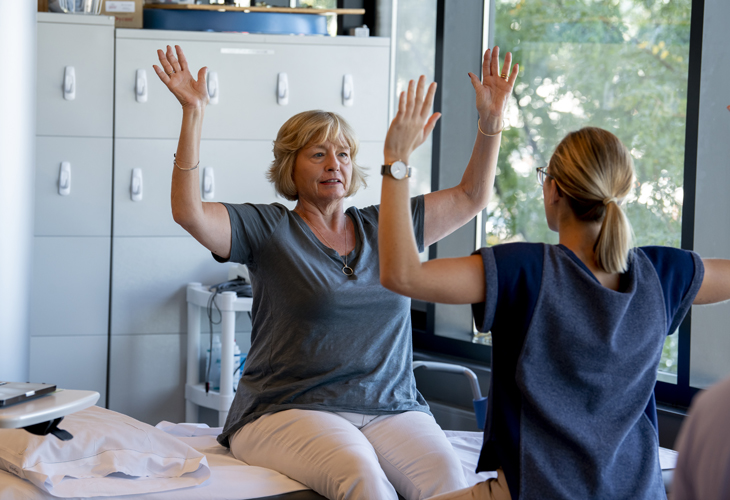 patient in therapy