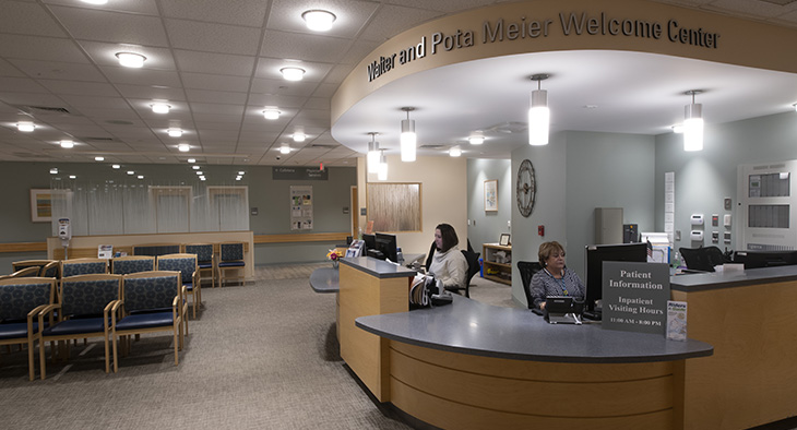 Front desk